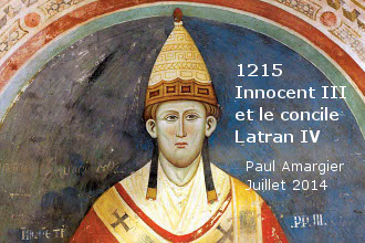 Innocent III et le concile  Latran IV
